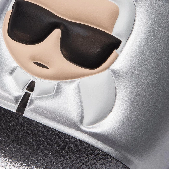 Mules Et Sandales Mules / Sandales De Bain KARL LAGERFELD - KL80905 Silver Rubber Argent 8 Mules Et Sandales Mules / Sandales De Bain KARL LAGERFELD - KL80905 Silver Rubber Argent – Image 6