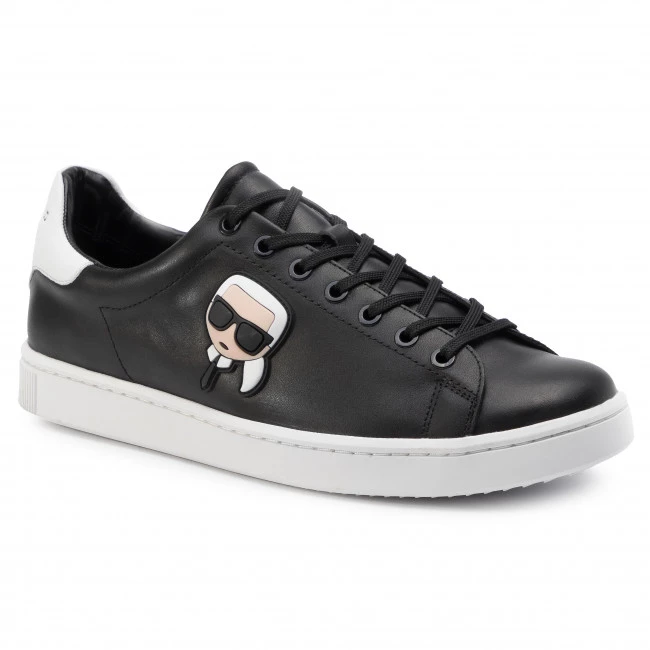 Chaussures Basses Sneakers KARL LAGERFELD - KL51209 Black Lthr Noir 3 Chaussures Basses Sneakers KARL LAGERFELD - KL51209 Black Lthr Noir