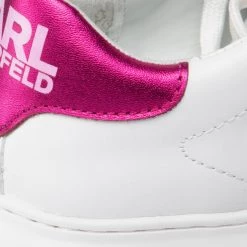 Chaussures Basses Sneakers KARL LAGERFELD - KL62530 White Lthr W/Pink Blanc 12 Chaussures Basses Sneakers KARL LAGERFELD - KL62530 White Lthr W/Pink Blanc -KARL LAGERFELD Soldes 0000201681770 06 sw