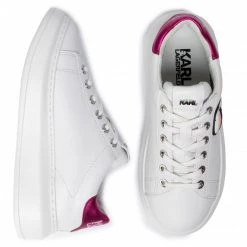 Chaussures Basses Sneakers KARL LAGERFELD - KL62530 White Lthr W/Pink Blanc 11 Chaussures Basses Sneakers KARL LAGERFELD - KL62530 White Lthr W/Pink Blanc -KARL LAGERFELD Soldes 0000201681770 07 sw
