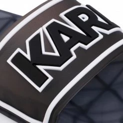 Mules Et Sandales Mules / Sandales De Bain KARL LAGERFELD - KL80710 Black Rubber Noir -KARL LAGERFELD Soldes 0000206891105 6