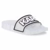 Mules Et Sandales Mules / Sandales De Bain KARL LAGERFELD - KL80710 Clear Rubber Blanc -KARL LAGERFELD Soldes 0000206891112 1
