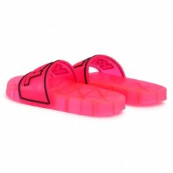 Mules Et Sandales Mules / Sandales De Bain KARL LAGERFELD - KL80710 Hot Pink Rubber Rose -KARL LAGERFELD Soldes 0000206891129 3