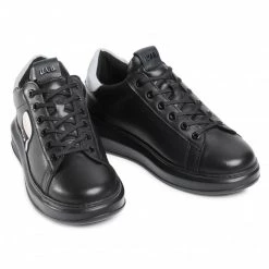Chaussures Basses Sneakers KARL LAGERFELD - KL52530 Black Lthr/Mono Noir 12 Chaussures Basses Sneakers KARL LAGERFELD - KL52530 Black Lthr/Mono Noir -KARL LAGERFELD Soldes 0000207560208 03 rz