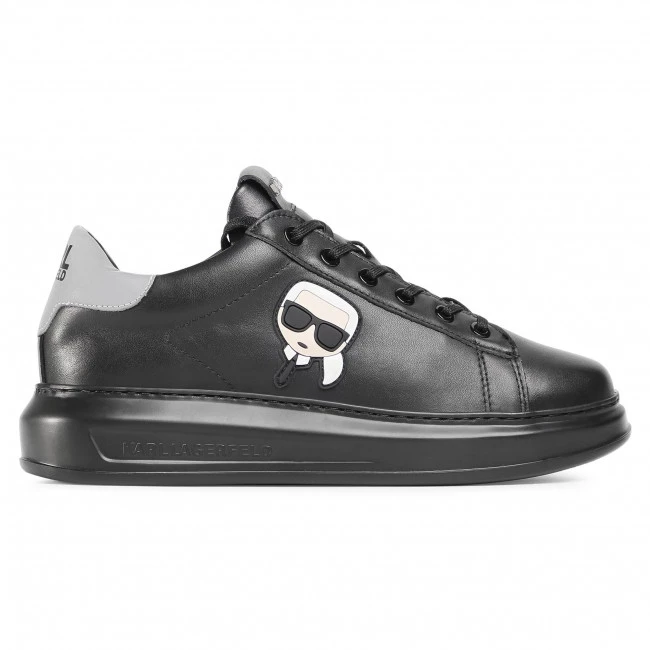 Chaussures Basses Sneakers KARL LAGERFELD - KL52530 Black Lthr/Mono Noir 4 Chaussures Basses Sneakers KARL LAGERFELD - KL52530 Black Lthr/Mono Noir – Image 2