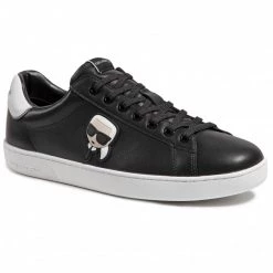 Chaussures Basses Sneakers KARL LAGERFELD - KL51509 Black Lthr Noir