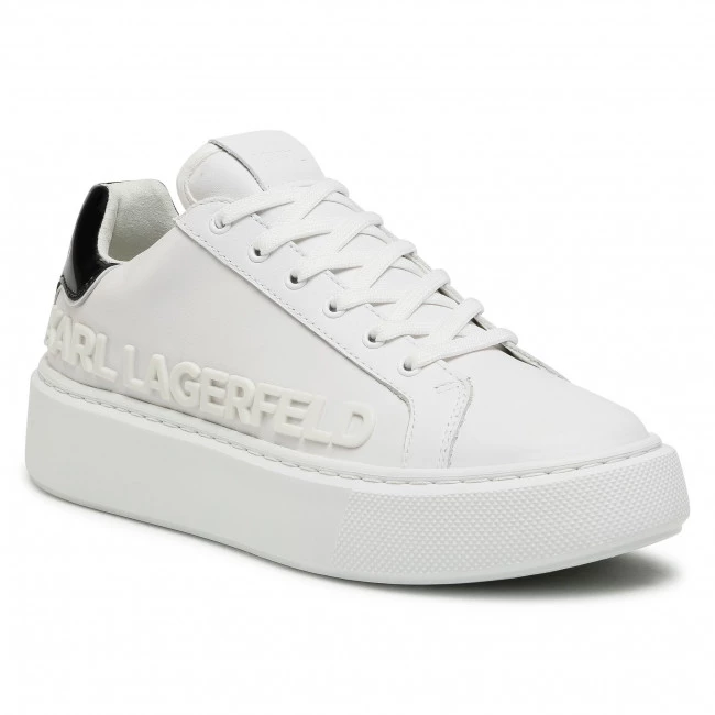 Chaussures Basses Sneakers KARL LAGERFELD - KL62210 White Lthr Blanc 3 Chaussures Basses Sneakers KARL LAGERFELD - KL62210 White Lthr Blanc
