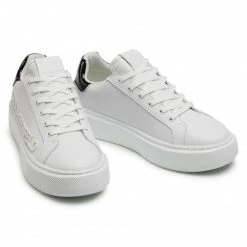 Chaussures Basses Sneakers KARL LAGERFELD - KL62210 White Lthr Blanc 12 Chaussures Basses Sneakers KARL LAGERFELD - KL62210 White Lthr Blanc -KARL LAGERFELD Soldes 0000208041294 03 rz
