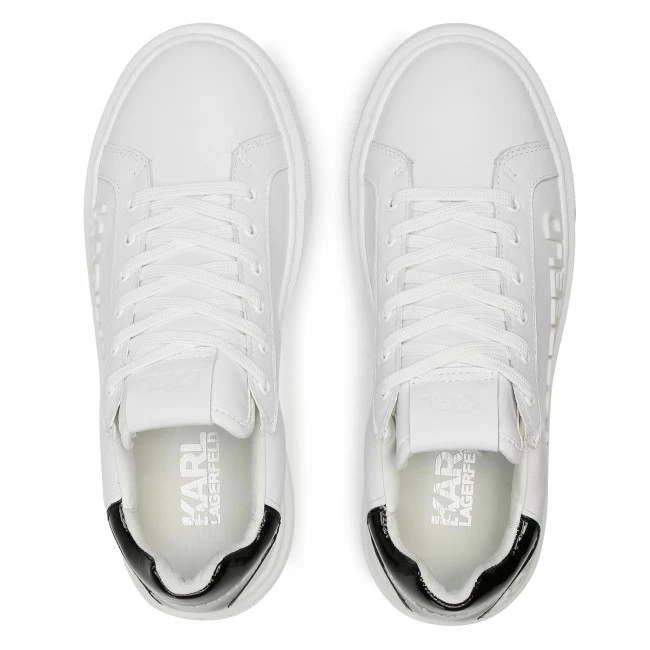 Chaussures Basses Sneakers KARL LAGERFELD - KL62210 White Lthr Blanc 8 Chaussures Basses Sneakers KARL LAGERFELD - KL62210 White Lthr Blanc – Image 6
