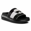 Mules Et Sandales Mules / Sandales De Bain KARL LAGERFELD - KL62500 Black Lthr/Mono Noir -KARL LAGERFELD Soldes 0000208041492 01 rz