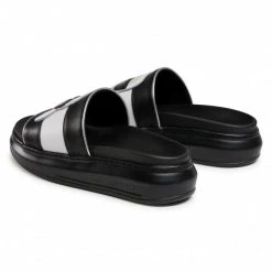 Mules Et Sandales Mules / Sandales De Bain KARL LAGERFELD - KL62500 Black Lthr/Mono Noir -KARL LAGERFELD Soldes 0000208041492 03 rz