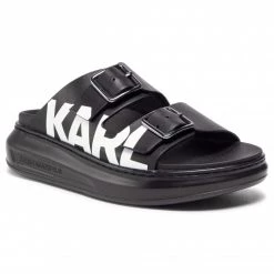 Mules Et Sandales Mules / Sandales De Bain KARL LAGERFELD - KL62505 Black Lthr Noir