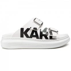 Mules Et Sandales Mules / Sandales De Bain KARL LAGERFELD - KL62505 White Lthr Blanc 9 Mules Et Sandales Mules / Sandales De Bain KARL LAGERFELD - KL62505 White Lthr Blanc -KARL LAGERFELD Soldes 0000208041522 02 plj