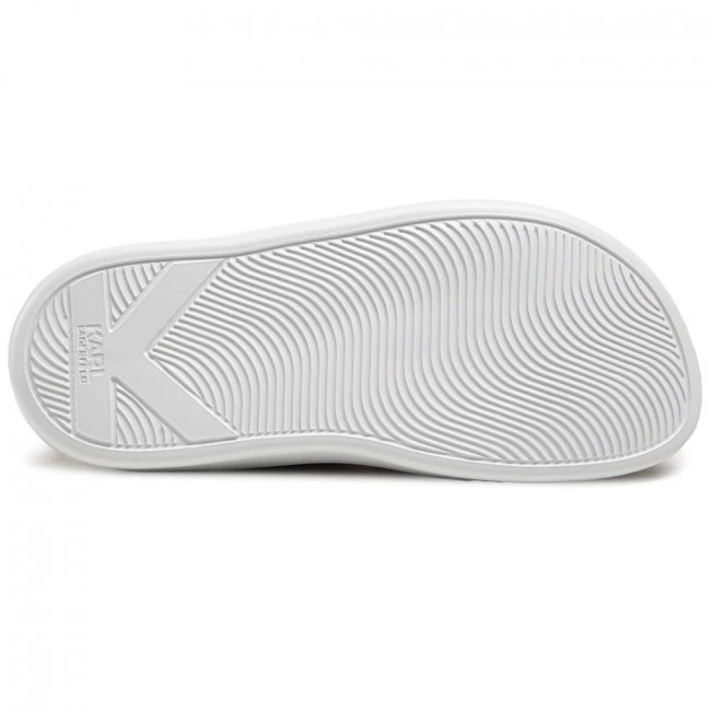 Mules Et Sandales Mules / Sandales De Bain KARL LAGERFELD - KL62505 White Lthr Blanc 6 Mules Et Sandales Mules / Sandales De Bain KARL LAGERFELD - KL62505 White Lthr Blanc – Image 4