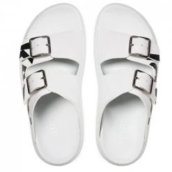 Mules Et Sandales Mules / Sandales De Bain KARL LAGERFELD - KL62505 White Lthr Blanc 13 Mules Et Sandales Mules / Sandales De Bain KARL LAGERFELD - KL62505 White Lthr Blanc -KARL LAGERFELD Soldes 0000208041522 06 plj