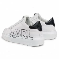 Chaussures Basses Sneakers KARL LAGERFELD - KL62511 White Lthr Blanc -KARL LAGERFELD Soldes 0000208041553 03 rz 1