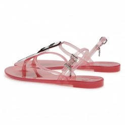 Mules Et Sandales Sandales KARL LAGERFELD - KL80002 Light Piink Rubber Rose -KARL LAGERFELD Soldes 0000208041768 02 rz