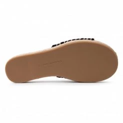 Mules Et Sandales Espadrilles KARL LAGERFELD - KL80110 Black Lthr Noir -KARL LAGERFELD Soldes 0000208041775 04 mk