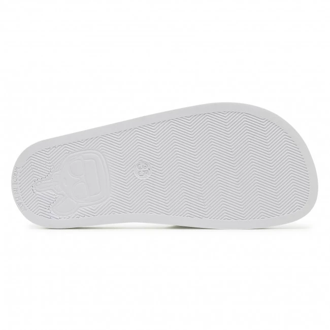 Mules Et Sandales Mules / Sandales De Bain KARL LAGERFELD - KL80905 Iridescent Rubber Argent 6 Mules Et Sandales Mules / Sandales De Bain KARL LAGERFELD - KL80905 Iridescent Rubber Argent – Image 4