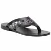 Mules Et Sandales Tongs KARL LAGERFELD - KL80409 Black Lthr Noir -KARL LAGERFELD Soldes 0000208332958 01 pl