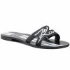 Mules Et Sandales Mules / Sandales De Bain KARL LAGERFELD - KL80480 Black Lthr Noir -KARL LAGERFELD Soldes 0000208333085 01 pl