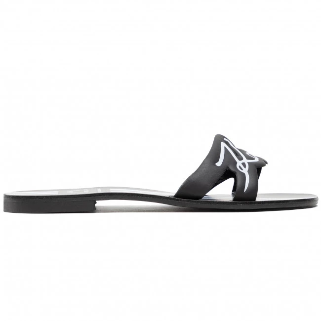Mules Et Sandales Mules / Sandales De Bain KARL LAGERFELD - KL80480 Black Lthr Noir 4 Mules Et Sandales Mules / Sandales De Bain KARL LAGERFELD - KL80480 Black Lthr Noir – Image 2