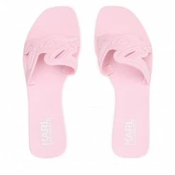 Mules Et Sandales Mules / Sandales De Bain KARL LAGERFELD - KL80008 Light Pink Rubber Rose -KARL LAGERFELD Soldes 0000208333207 06 rz 1
