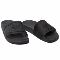 Mules Et Sandales Mules / Sandales De Bain KARL LAGERFELD - KL80919 Black Rubber Noir -KARL LAGERFELD Soldes 0000208333252 07 pl