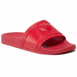 Mules Et Sandales Mules / Sandales De Bain KARL LAGERFELD - KL80919 Red Rubber Rouge