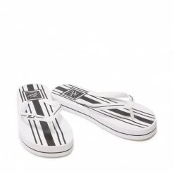 Mules Et Sandales Tongs KARL LAGERFELD - KL81018 White Rubber Blanc -KARL LAGERFELD Soldes 0000208333313 07 rz