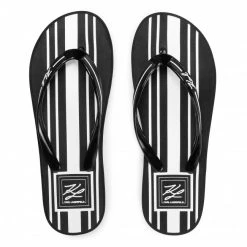 Mules Et Sandales Tongs KARL LAGERFELD - KL81018s Black Rubber Noir -KARL LAGERFELD Soldes 0000208333320 06 mk