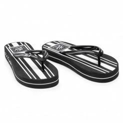 Mules Et Sandales Tongs KARL LAGERFELD - KL81018s Black Rubber Noir -KARL LAGERFELD Soldes 0000208333320 08 mk