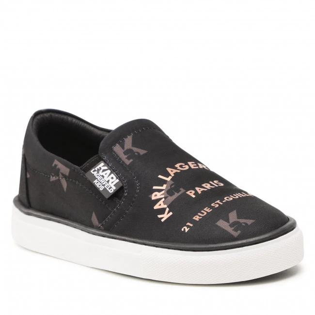 Garçon Tennis KARL LAGERFELD - Z19060 S 09B Noir 3 Garçon Tennis KARL LAGERFELD - Z19060 S 09B Noir