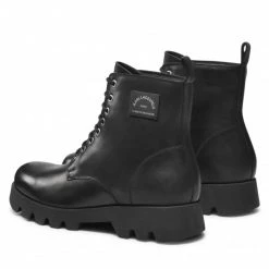 Bottes Et Autres Bottes KARL LAGERFELD - KL11150 Black Lthr Noir -KARL LAGERFELD Soldes 0000208874823 02 rz 1