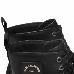 Bottes Et Autres Bottes KARL LAGERFELD - KL11150 Black Lthr Noir -KARL LAGERFELD Soldes 0000208874823 04 rz 1
