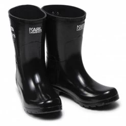 Bottes Et Autres Bottes De Pluie KARL LAGERFELD - KL47073 Black Rubber Noir -KARL LAGERFELD Soldes 0000208874908 07 mg kopia