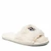 Mules Et Sandales Chaussons KARL LAGERFELD - KL49001T White Synth Fur Blanc -KARL LAGERFELD Soldes 0000208874939 01 st