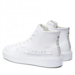Chaussures Basses Sneakers KARL LAGERFELD - KL52255 01W White Lthr/Mone Blanc -KARL LAGERFELD Soldes 0000208875295 02 ks 1