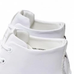 Chaussures Basses Sneakers KARL LAGERFELD - KL52255 01W White Lthr/Mone Blanc -KARL LAGERFELD Soldes 0000208875295 03 ks 1