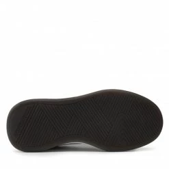 Chaussures Basses Sneakers KARL LAGERFELD - KL62020 White Lthr/Black Blanc 11 Chaussures Basses Sneakers KARL LAGERFELD - KL62020 White Lthr/Black Blanc -KARL LAGERFELD Soldes 0000208875851 05 pa