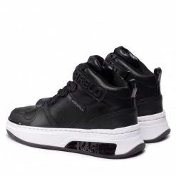 Chaussures Basses Sneakers KARL LAGERFELD - KL62040 Black Lthr Noir -KARL LAGERFELD Soldes 0000208875882 02 ks