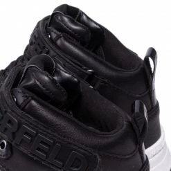 Chaussures Basses Sneakers KARL LAGERFELD - KL62040 Black Lthr Noir -KARL LAGERFELD Soldes 0000208875882 03 ks