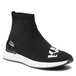 Chaussures Basses Sneakers KARL LAGERFELD - KL62140 Black Knit Noir