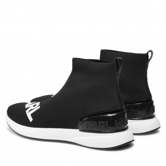 Chaussures Basses Sneakers KARL LAGERFELD - KL62140 Black Knit Noir 5 Chaussures Basses Sneakers KARL LAGERFELD - KL62140 Black Knit Noir – Image 3