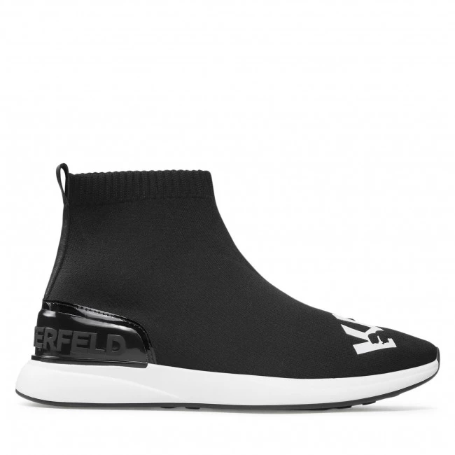 Chaussures Basses Sneakers KARL LAGERFELD - KL62140 Black Knit Noir 4 Chaussures Basses Sneakers KARL LAGERFELD - KL62140 Black Knit Noir – Image 2
