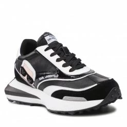 Chaussures Basses Sneakers KARL LAGERFELD - KL62930 Black Lthr/Suede Noir