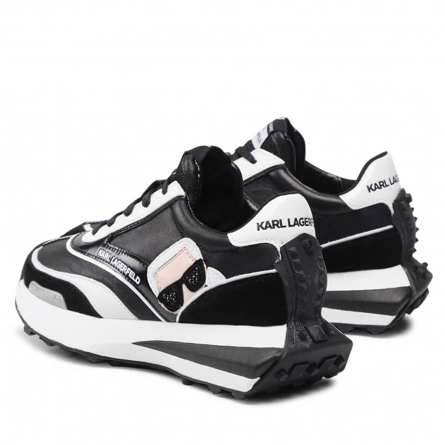 Chaussures Basses Sneakers KARL LAGERFELD - KL62930 Black Lthr/Suede Noir 5 Chaussures Basses Sneakers KARL LAGERFELD - KL62930 Black Lthr/Suede Noir – Image 3