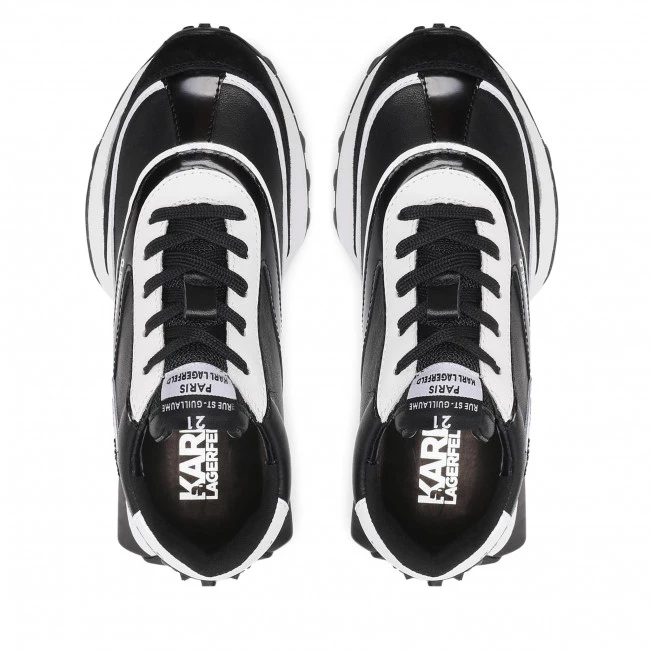 Chaussures Basses Sneakers KARL LAGERFELD - KL62930 Black Lthr/Suede Noir 8 Chaussures Basses Sneakers KARL LAGERFELD - KL62930 Black Lthr/Suede Noir – Image 6