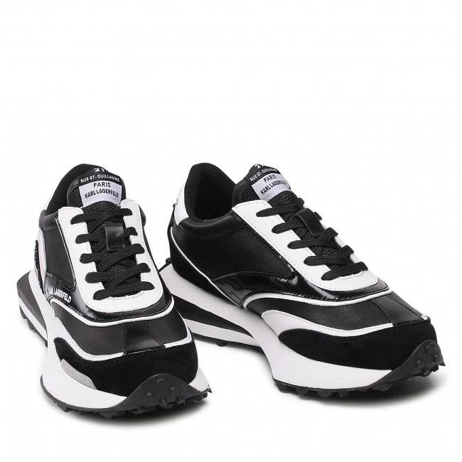 Chaussures Basses Sneakers KARL LAGERFELD - KL62930 Black Lthr/Suede Noir 7 Chaussures Basses Sneakers KARL LAGERFELD - KL62930 Black Lthr/Suede Noir – Image 5