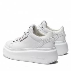 Chaussures Basses Sneakers KARL LAGERFELD - KL63515 White Lthr/Mono Blanc -KARL LAGERFELD Soldes 0000208876193 02 pl